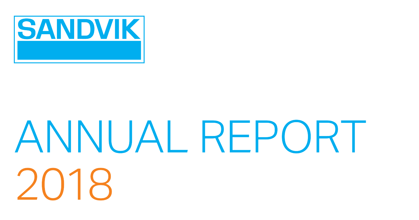 Risk management Sandvik Annual Report 2018