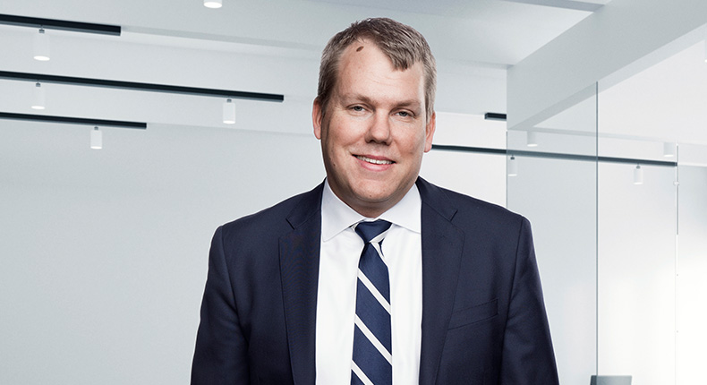 Stefan Widing, President and CEO as of 1 February 2020 (photo)