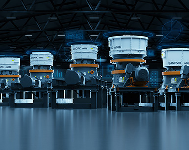 New models of cone crushers Sandvik 800i series (photo)