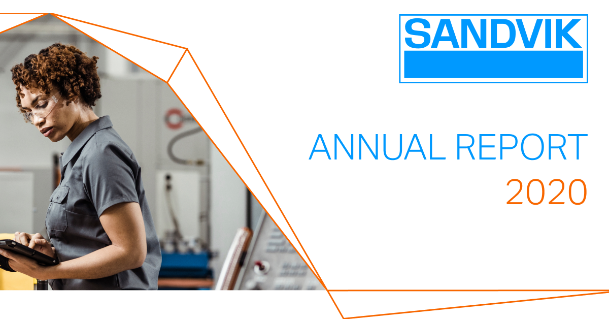 Definitions Sandvik Annual Report 2020