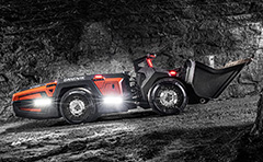 Concept vehicle with Automine® mining automation solution (photo)