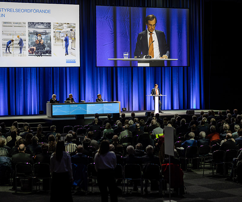 Sandvik’s Annual General Meeting 2022 (photo)